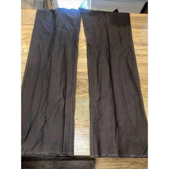 Nordstrom Tech Smart Trim Fit Dress Pants. Size 42x37. Raw Hem Black. NWT. P - Picture 2 of 11